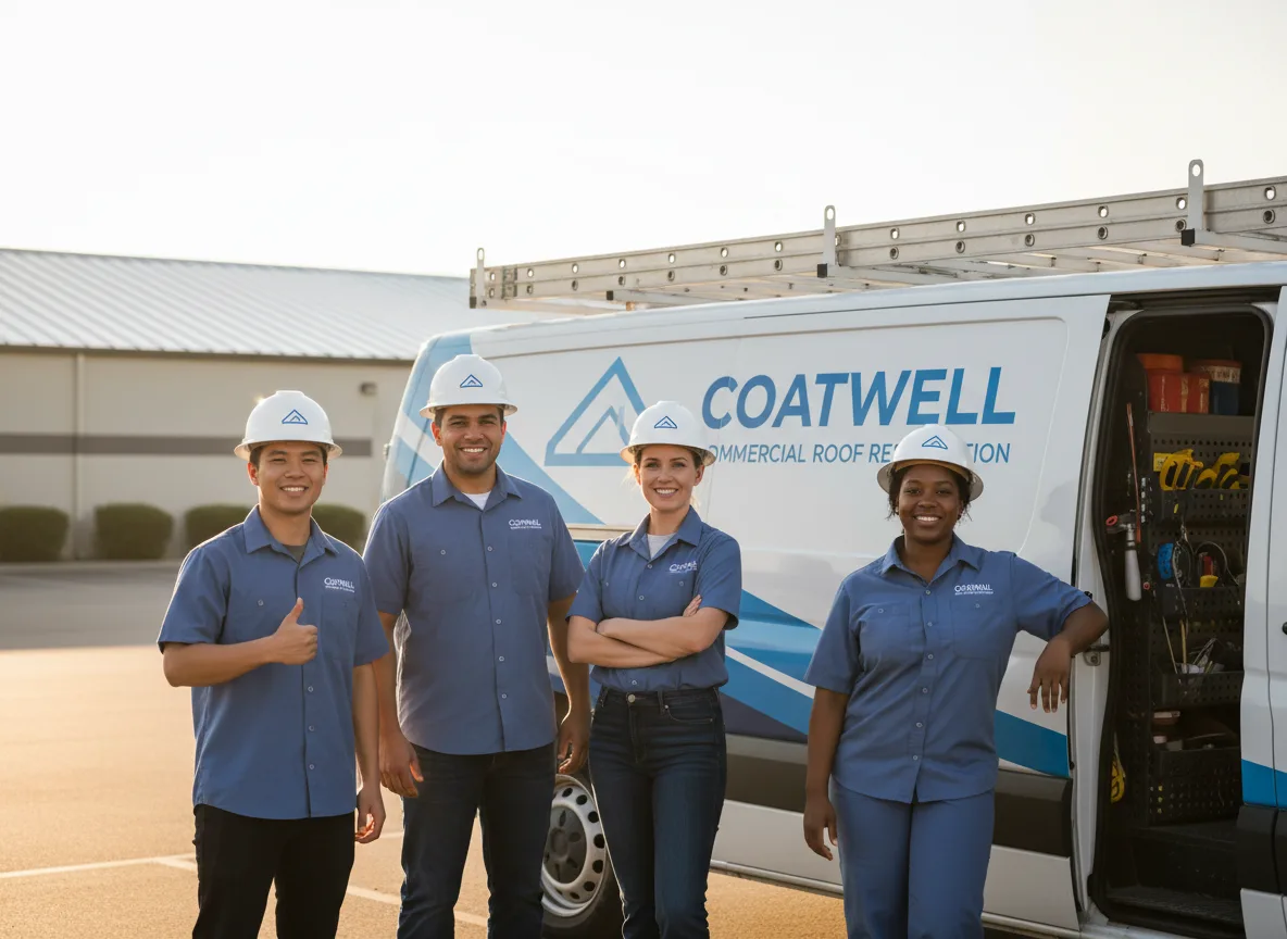 Commercial roof coating company in Helenwood, TN